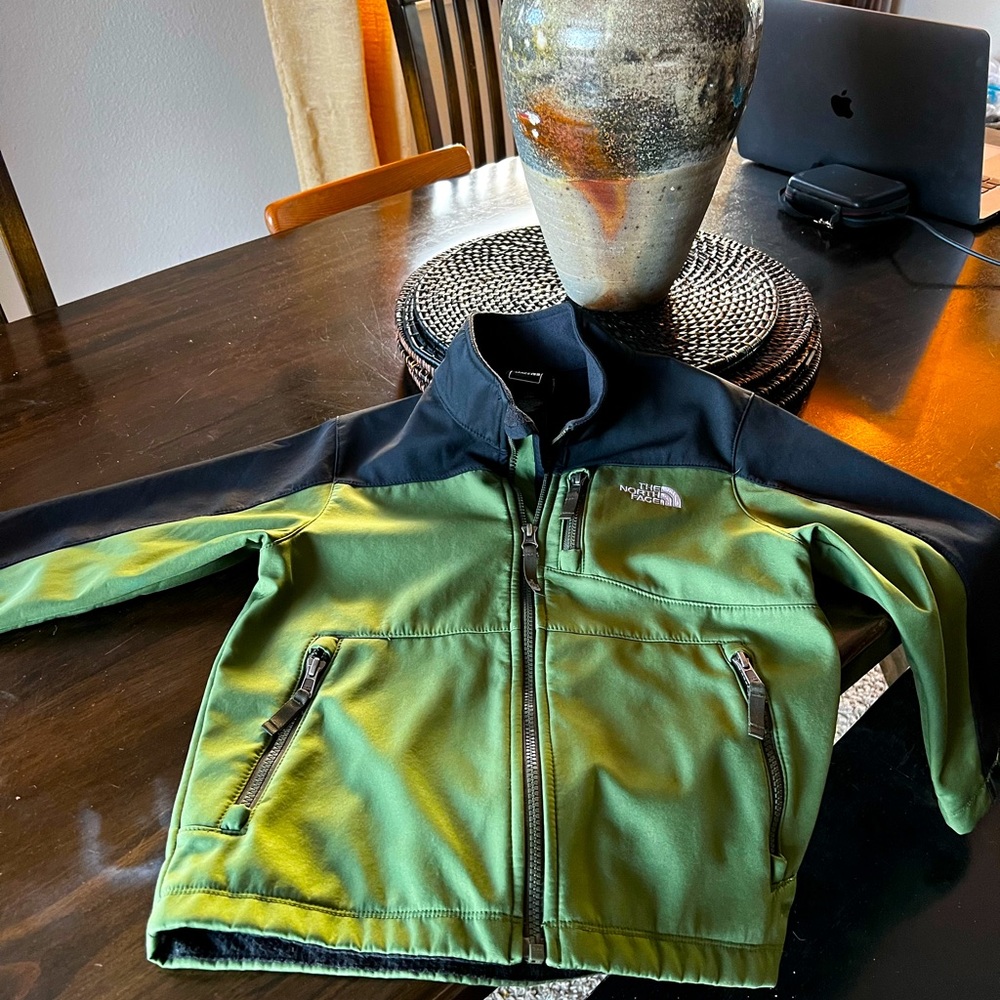 The North Face Apex Bionic Softshell Jacket - Boys Green